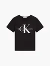 Calvin Klein MONOGRAM LOGO T-SHIR Erkek Siyah T-Shirt