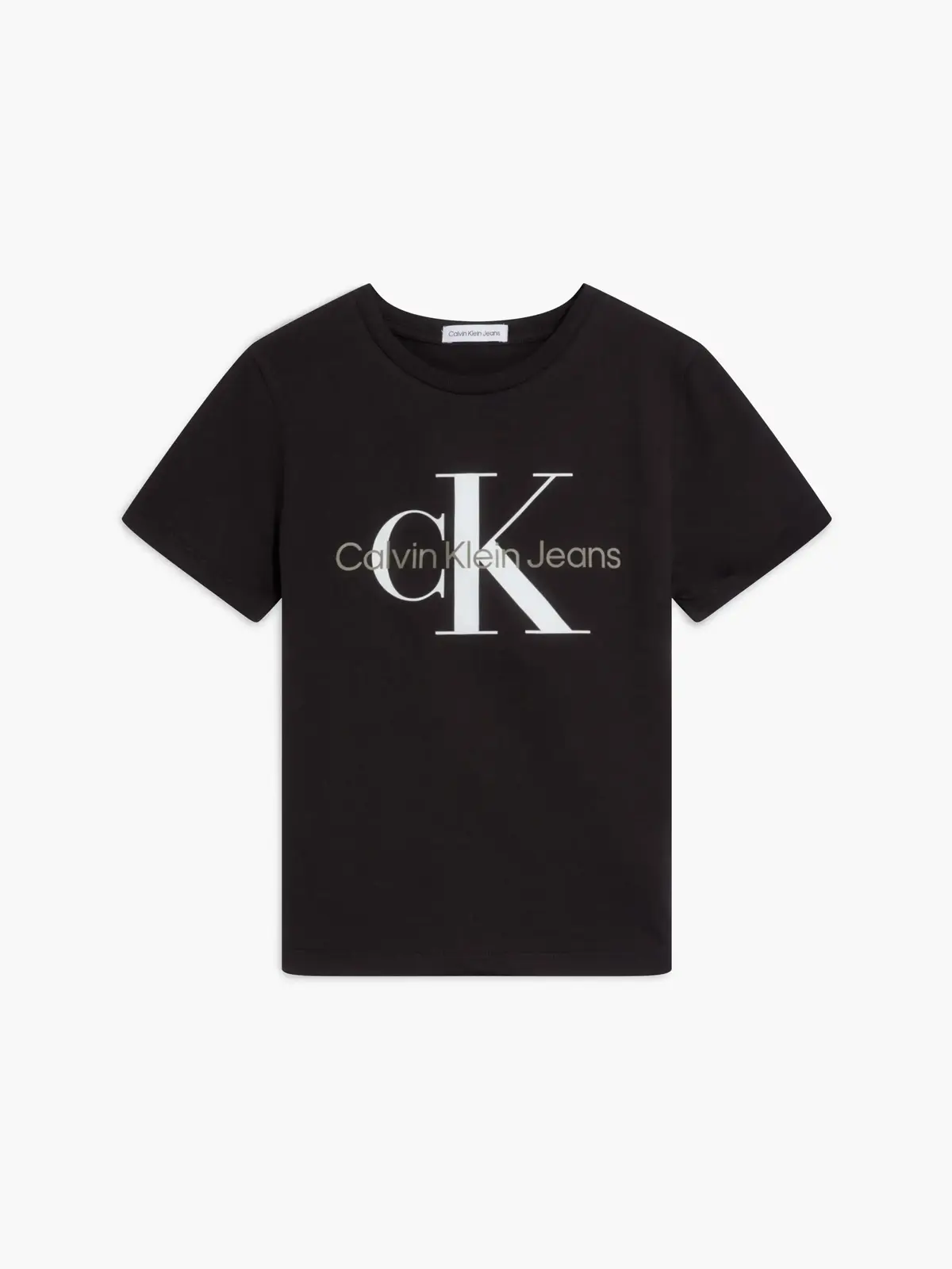 Calvin Klein MONOGRAM LOGO T-SHIR Erkek Siyah T-Shirt