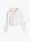 Tommy Hilfiger TJW BOXY CRP GMD VAR, YBH Krem Kadın Sweatshirt