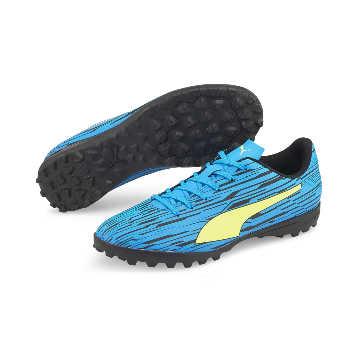 Puma Rapido III TT Ocean Dive-Yellow Alert-Pu Mavi Erkek Krampon