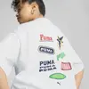 PUMA WARDROBE ESS Graphic Tee Beyaz Kadın T-Shirt