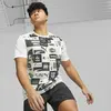 Puma Run Favorite AOP Beyaz Erkek T-Shirt