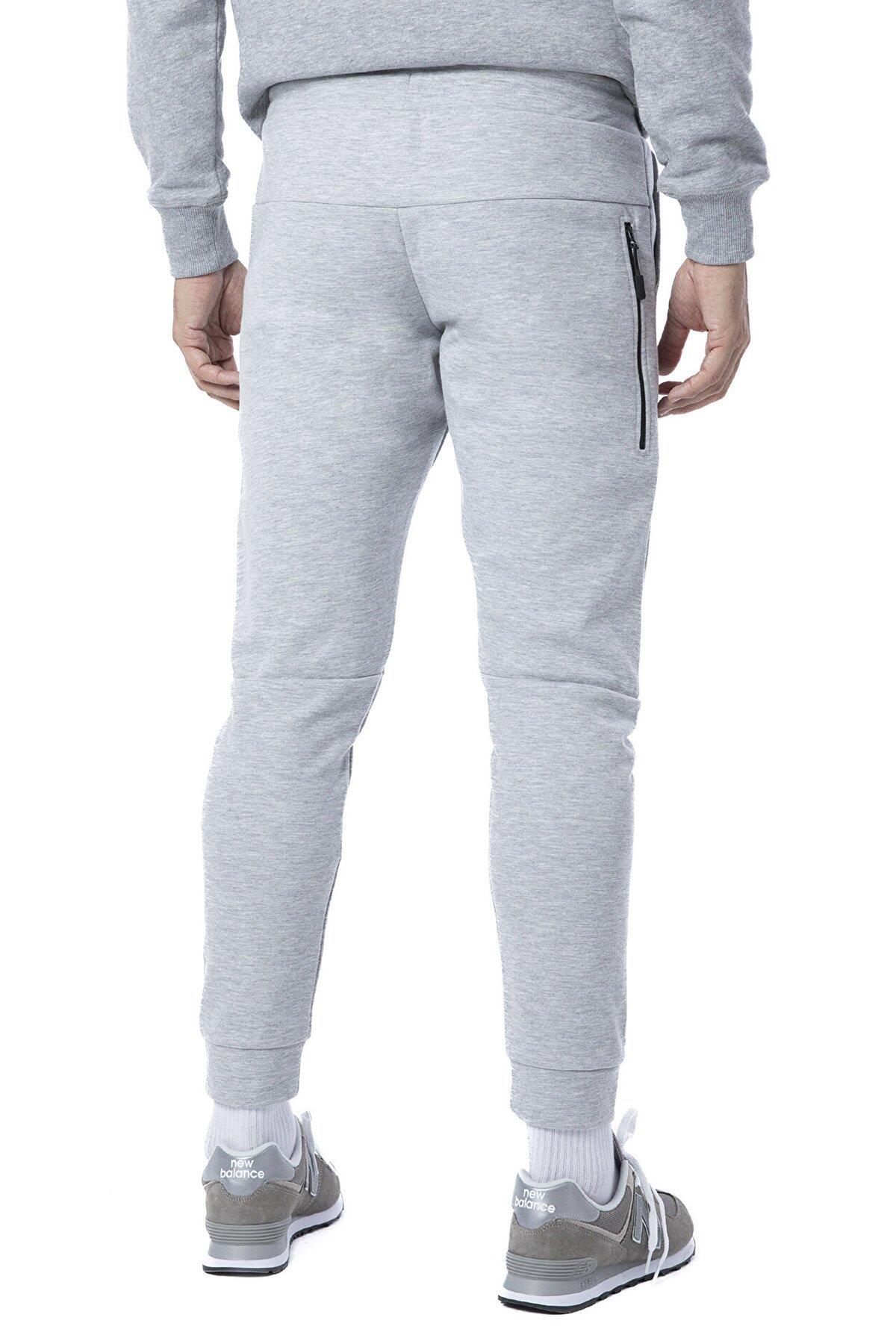 New Balance MNP3804 Erkek Gri Eşofman Altı