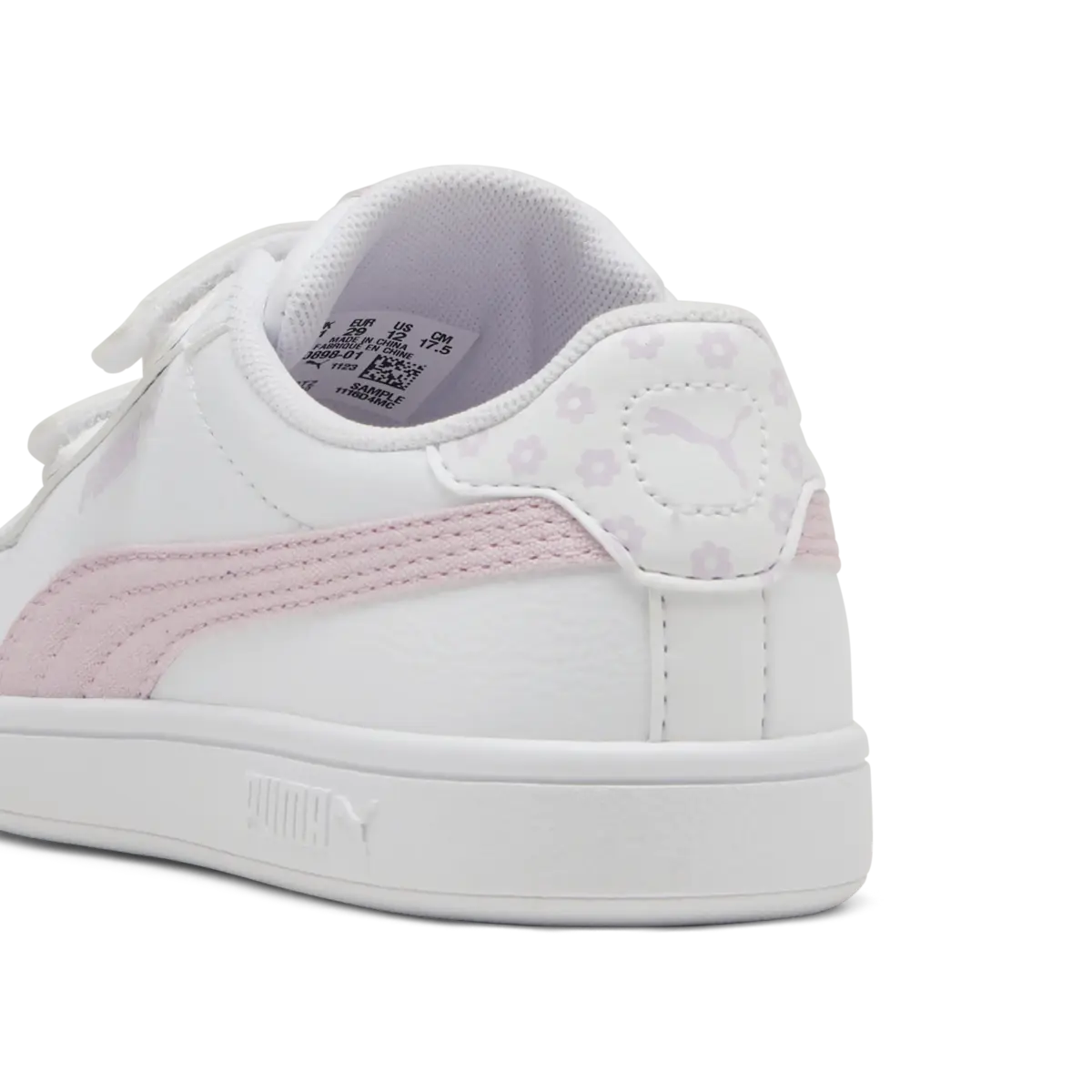 Puma Smash3.0BeachFloralsVPS Beyaz Kız Çocuk Spor Ayakkabı
