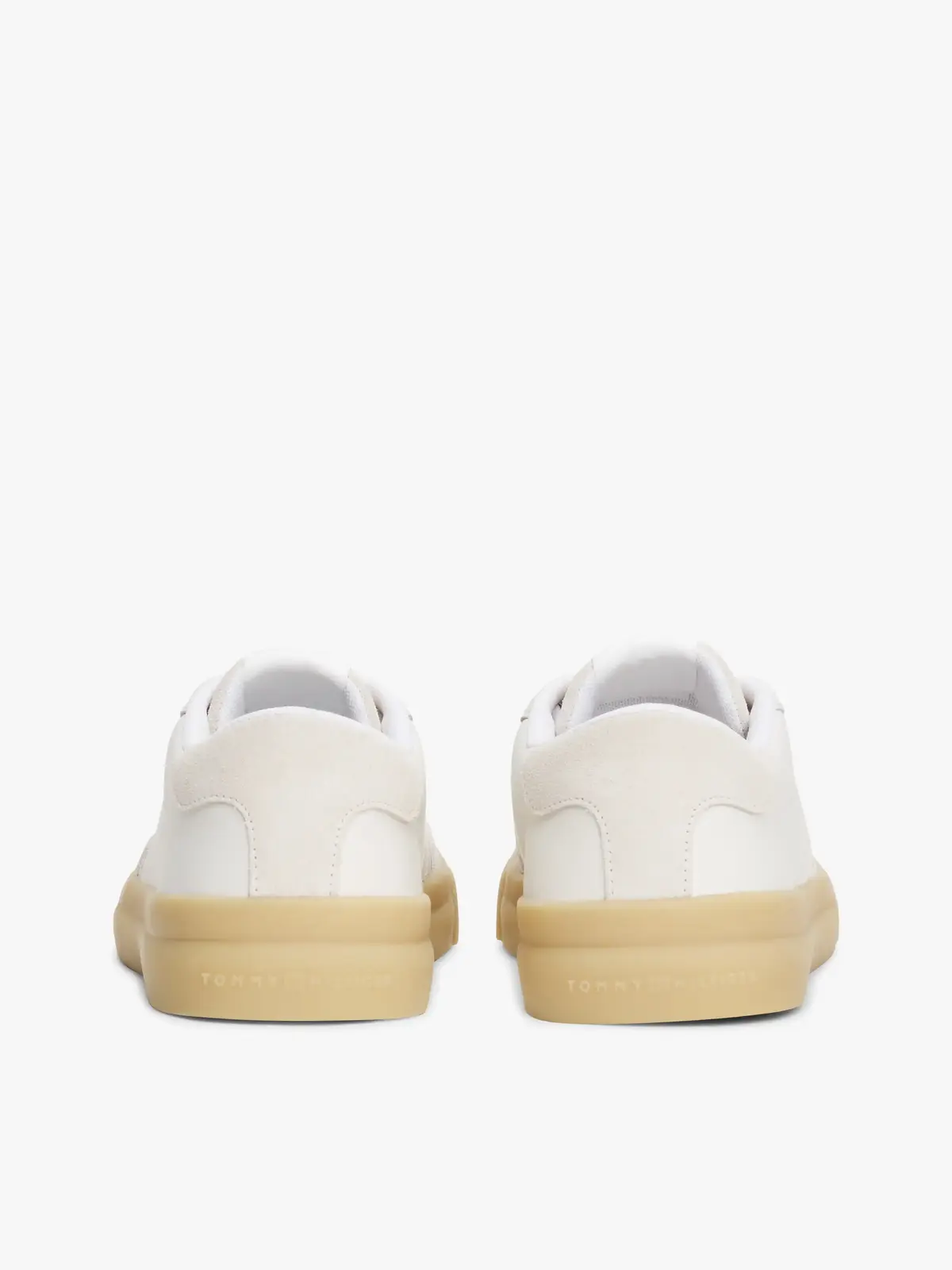 Tommy Hilfiger TH CUPSET SUMMER LTH, AF3 Krem Erkek Spor Ayakkabı & Sneaker