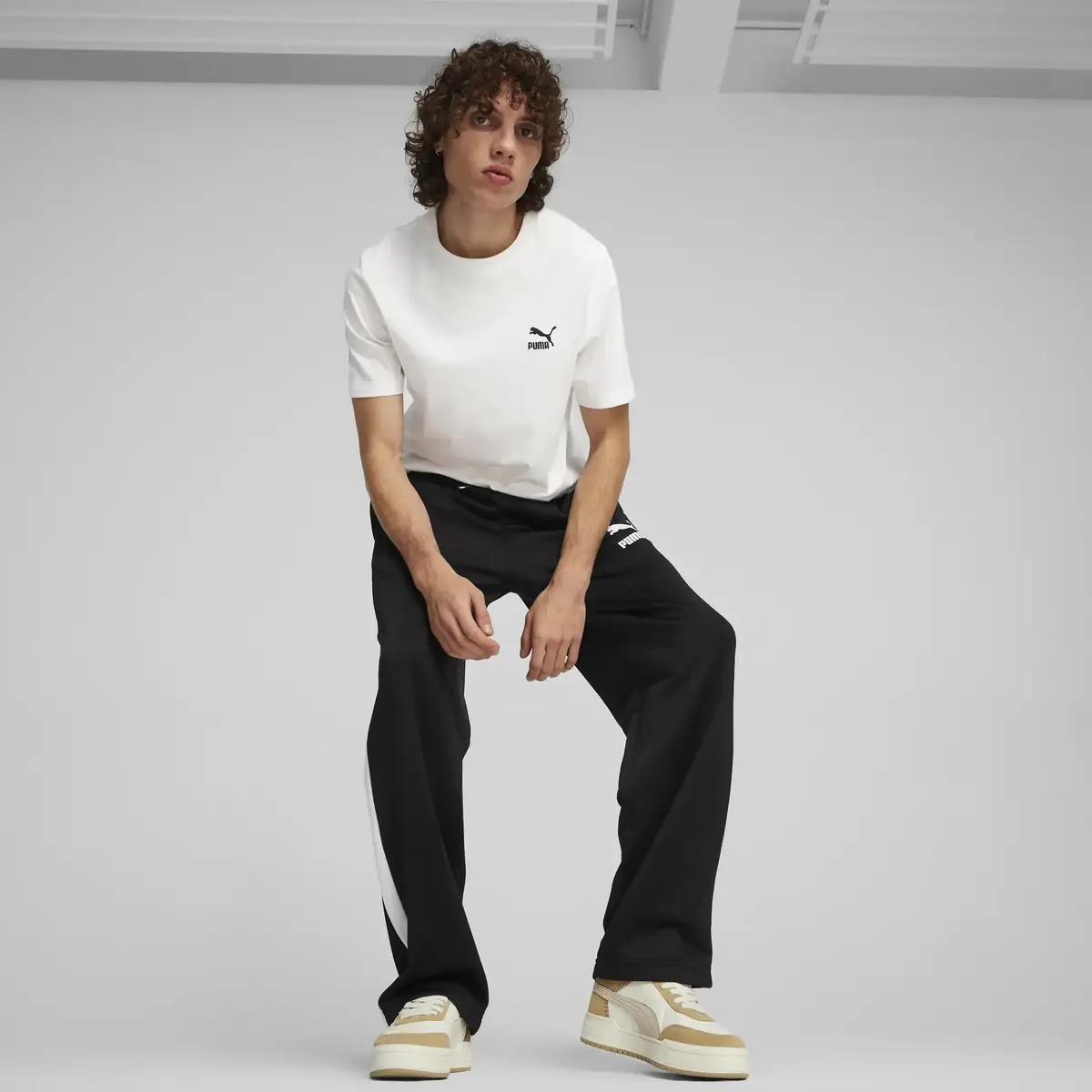 Puma ICONIC T7 Track Pants Siyah Erkek Eşofman Altı