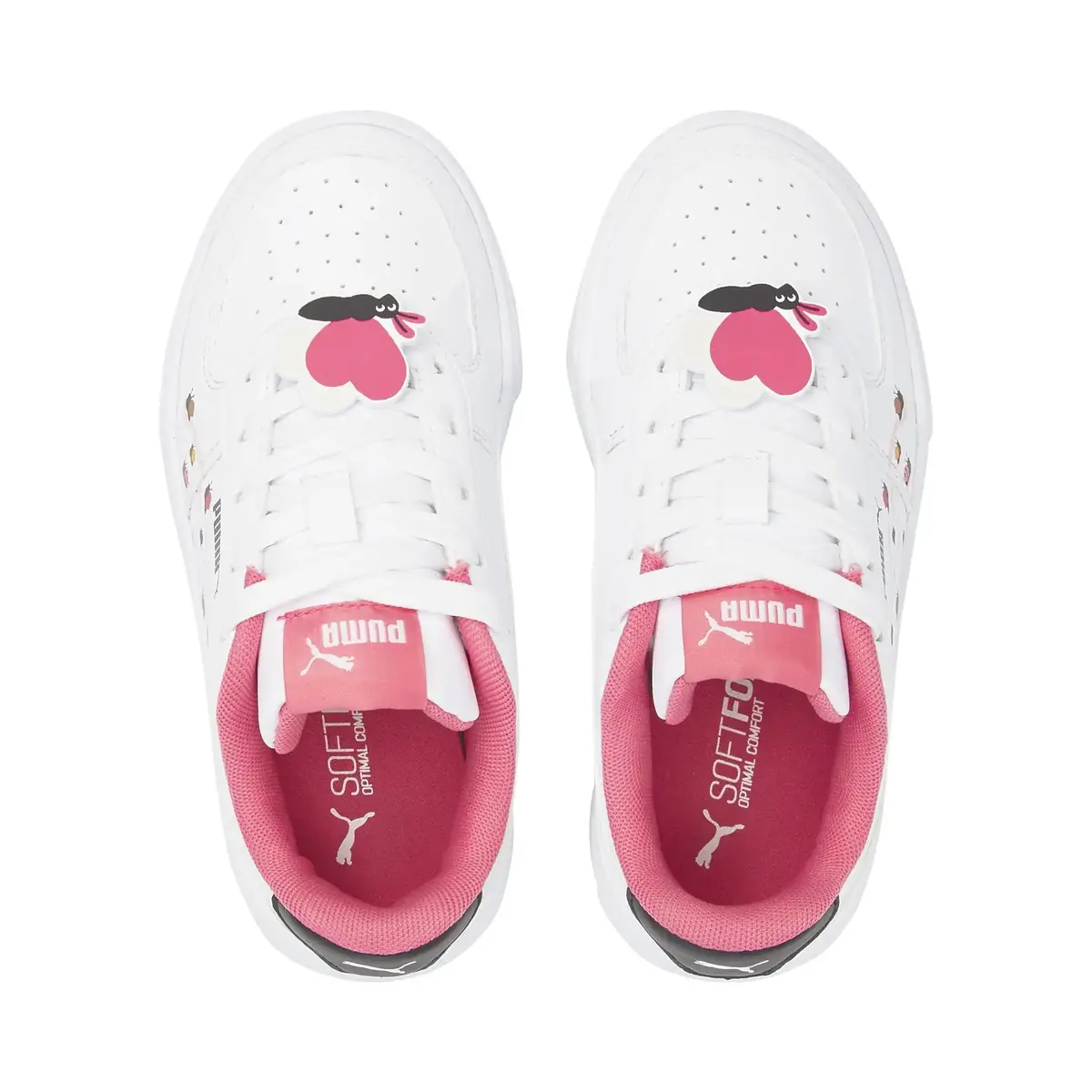 Puma Caven Small World Ps Beyaz Çocuk Çocuk Günlük Spor Ayakkabı