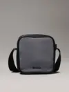 Calvin Klein CK EST. NYLON CUBE R Erkek Gri Omuz Çanta