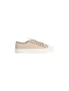 Calvin Klein VULC LOW LACEUP AOP, A04, 36 Bej Kadın Spor Ayakkabı & Sneaker