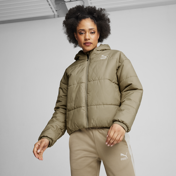 Puma Classics Padded Jacket Bej Kadın Mont