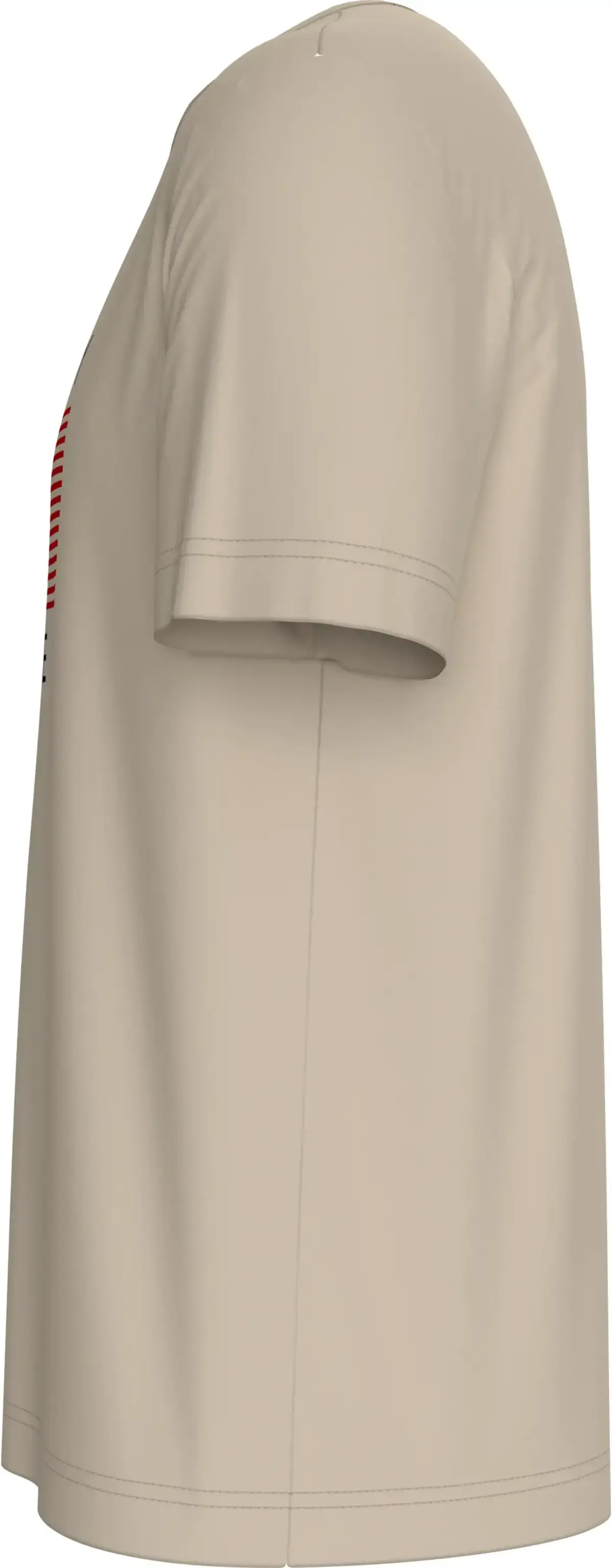 Tommy Hilfiger BIG GRAPHIC S/S TEE Erkek Beyaz T-Shirt