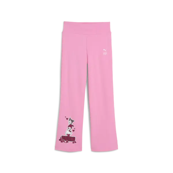 Puma X HK&FR Flared Leggings Pembe Kız Çocuk Flare Pantolon