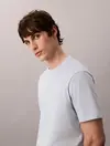 Calvin Klein SS EASY MONOGRAM TEE, CIQ Açık Mavi Erkek T-Shirt