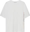 Calvin Klein GRADIENT INSTITUTION Erkek Beyaz T-Shirt