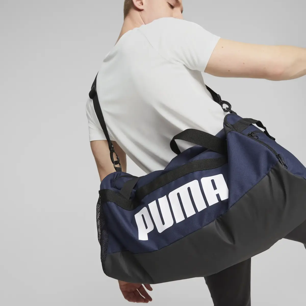 Puma CHALLENGER Duffel Bag M Lacivert Erkek Çanta