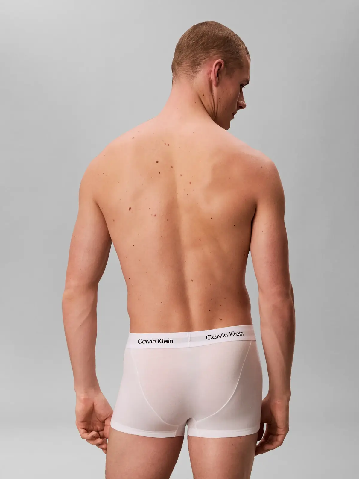 Calvin Klein Low Rise Trunk 3pk Beyaz Erkek 3lü Boxer Set