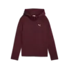 PUMA EVOSTRIPE Full-Zip Hoodie Kadın Bordo Fermuarlı Hoodie