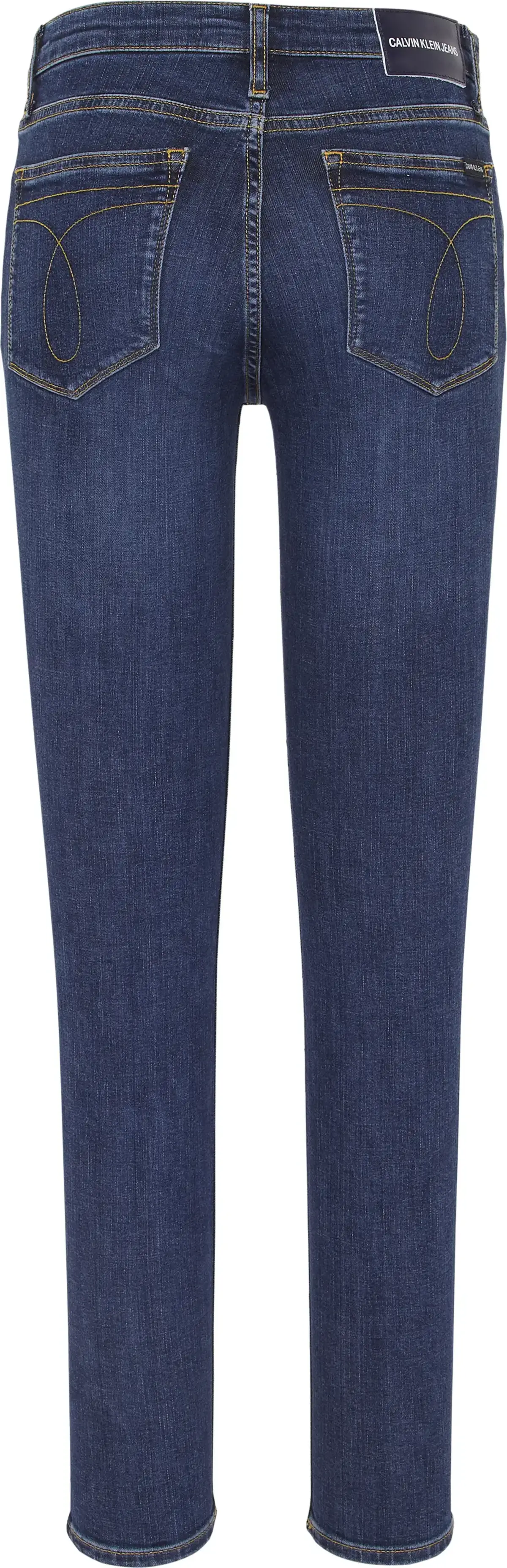 Calvin Klein CKJ 011 MID RISE SKI Kadın Mavi Kot Pantolon