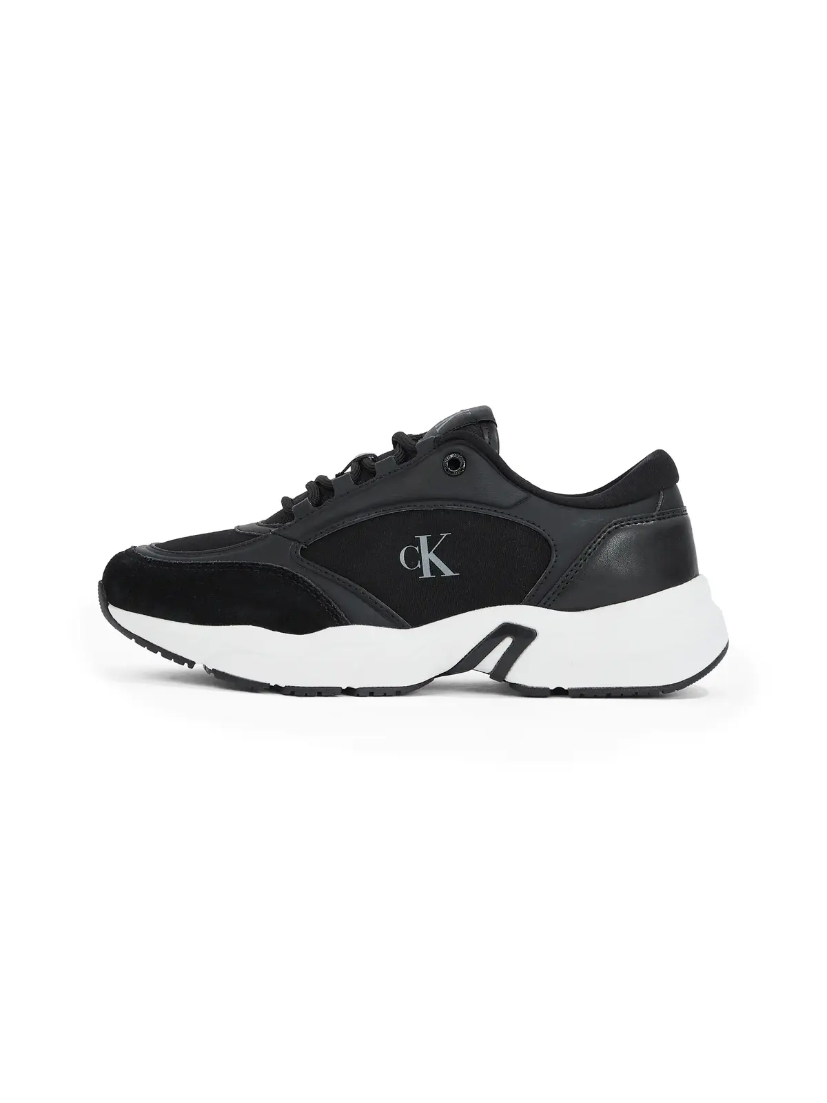 Calvin Klein RETRO TENNIS MG MIX, BEH Siyah Kadın Spor Ayakkabı