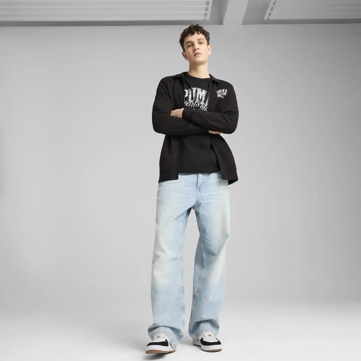 PUMA CLASS Track Jacket Siyah Erkek Ceket