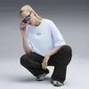 Puma PREMIUM ESS Graphic Tee Yeşil Kadın T-Shirt