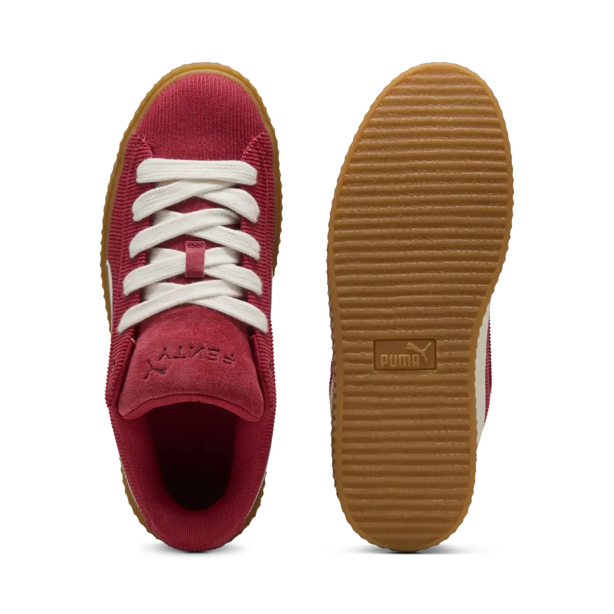 Puma CREEPER PHATTY CORDUROY Kırmızı Kadın Spor Ayakkabı & Sneaker