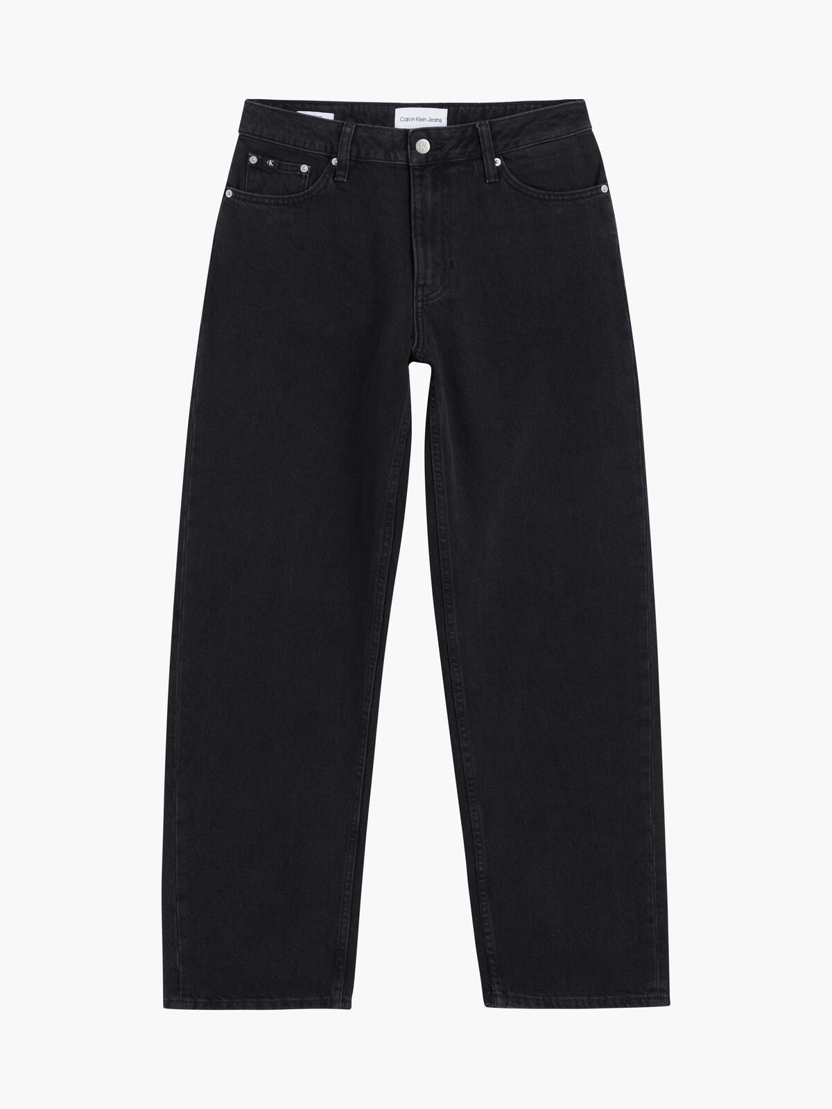 Calvin Klein 90'S STRAIGHT Kadın Antrasit Kot Pantolon