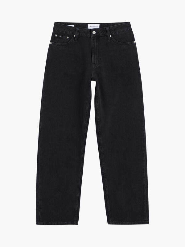 Calvin Klein 90'S STRAIGHT Kadın Antrasit Kot Pantolon