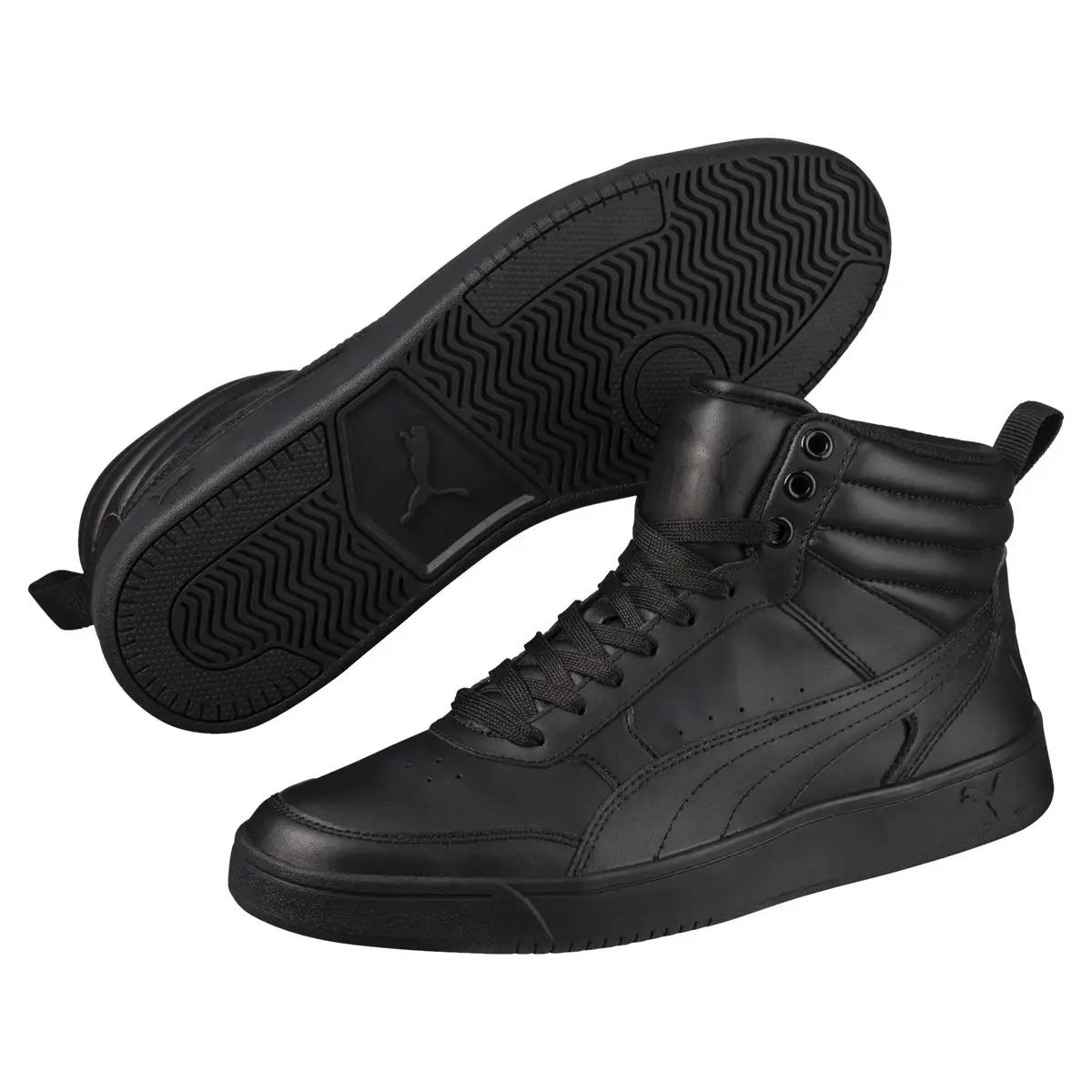 Puma Puma Rebound Street v2 L Puma Black-Puma Siyah Unisex Spor Ayakkabı