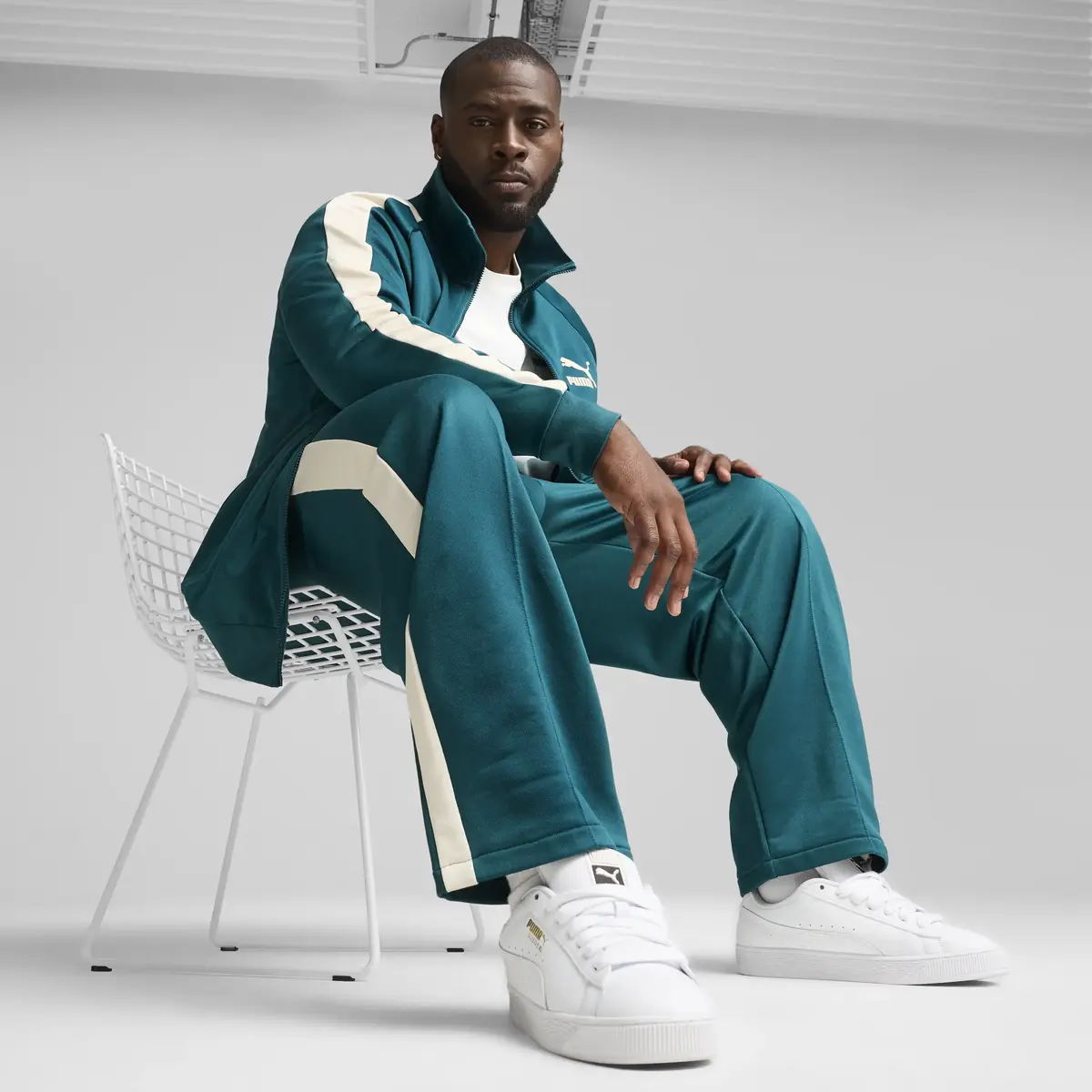Puma T7 ICONIC Track Jacket Yeşil Erkek Fermuarlı Ceket