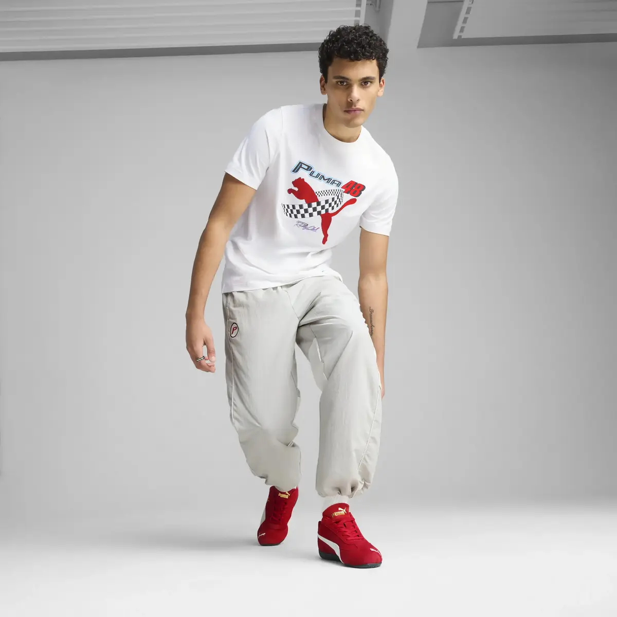 PUMA SDS Relaxed Track Pants Gri Erkek Eşofman Altı