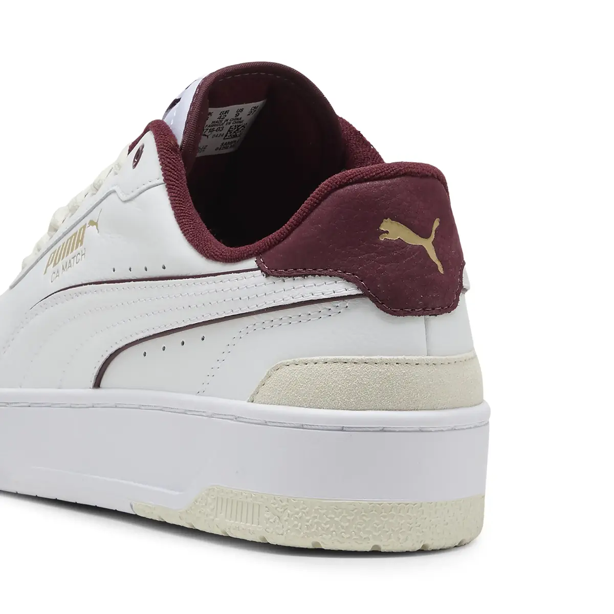 Puma CA Match Premium Pipe Beyaz Erkek Günlük Spor Ayakkabı