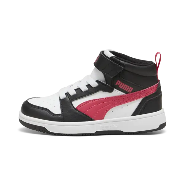 Puma Rebound V6 Mid AC+ PS Siyah Çocuk Spor Ayakkabı