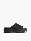 Calvin Klein TOOTHY COMBAT SANDAL Kadın Siyah Sandalet