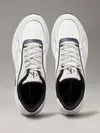 Calvin Klein RETRO TENNIS LOW KNI, 0LD Beyaz Erkek Spor Ayakkabı & Sneaker
