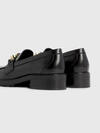 Tommy Hilfiger TH CHAIN LOAFER Kadın Siyah Ayakkabı