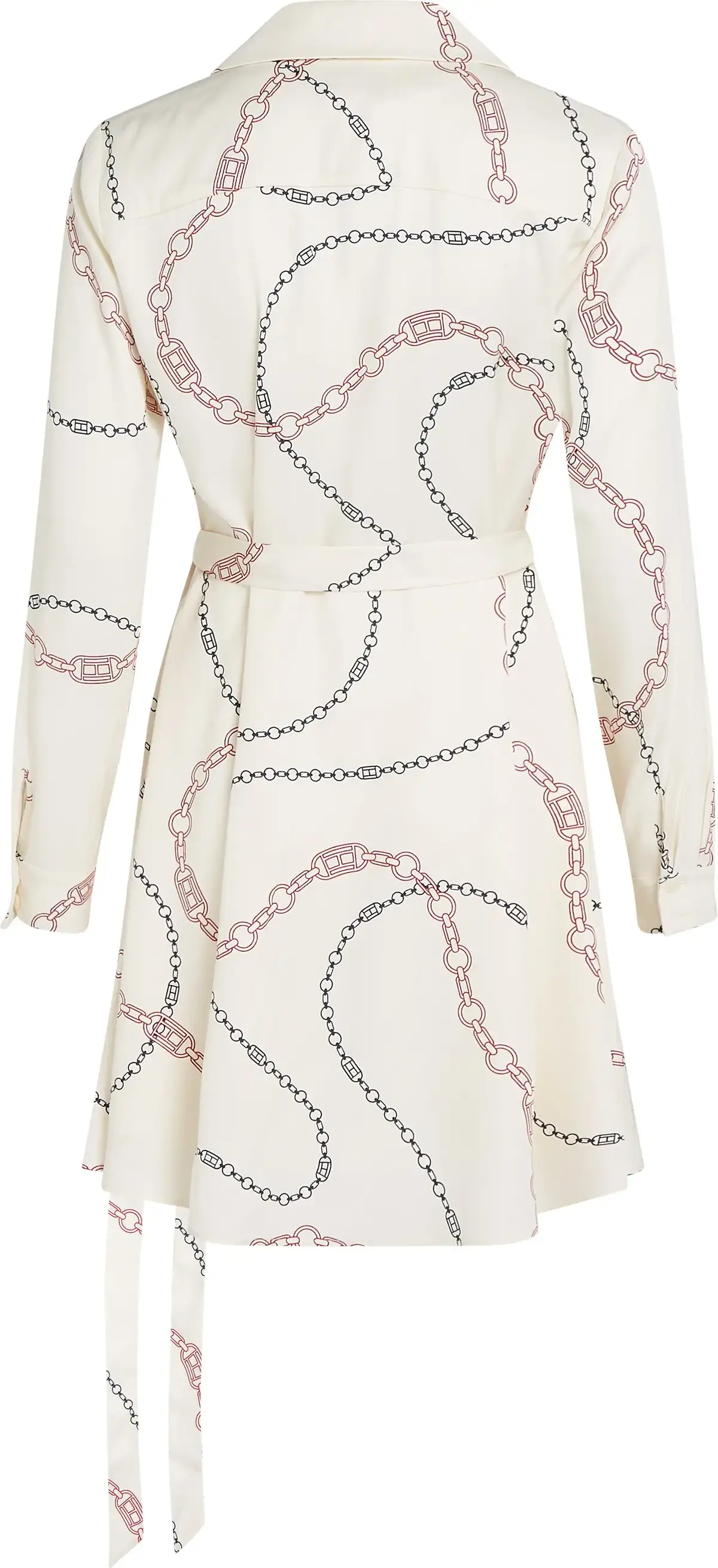 Tommy Hilfiger FLUID VISCOSE SHORT, 01V Beyaz Kadın Elbise-Etek