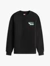 Tommy Hilfiger TJM REG STACK CREW E, BDS Siyah Erkek Sweatshirt