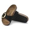 Birkenstock Madrid Big Buckle NL Siyah Kadın Terlik