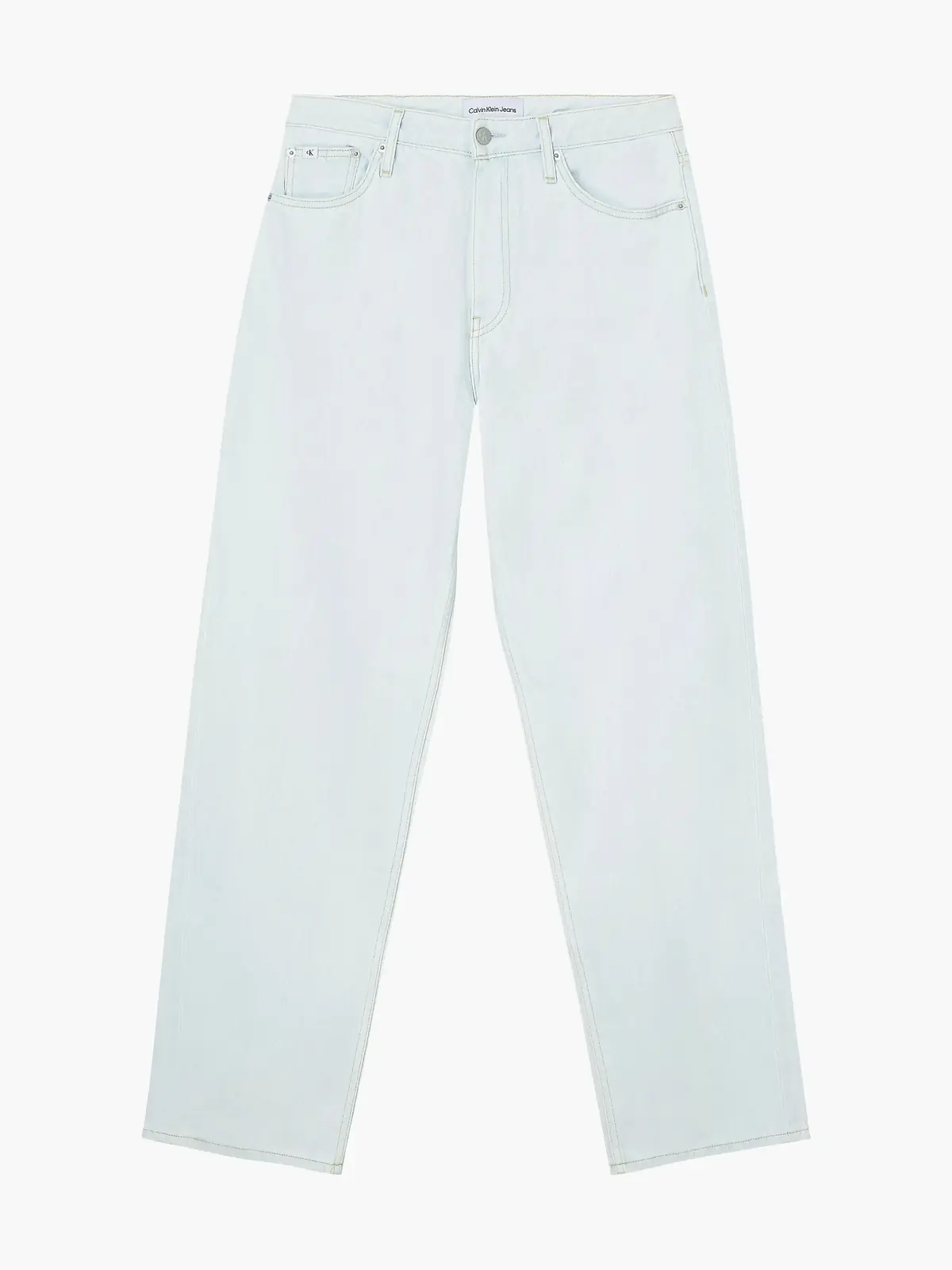 Calvin Klein 90S STRAIGHT Kadın Mavi Kot Pantolon