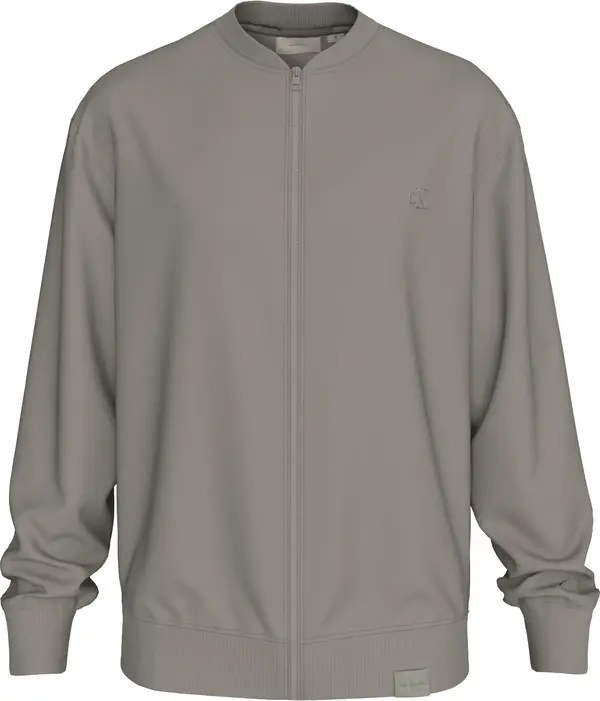 Calvin Klein HEAVYWEIGHT CK EMBRO Erkek Kahverengi Fermuarlı Ceket