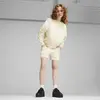 Puma DOWNTOWN Oversized Crew Bej Kadın Sweatshirt