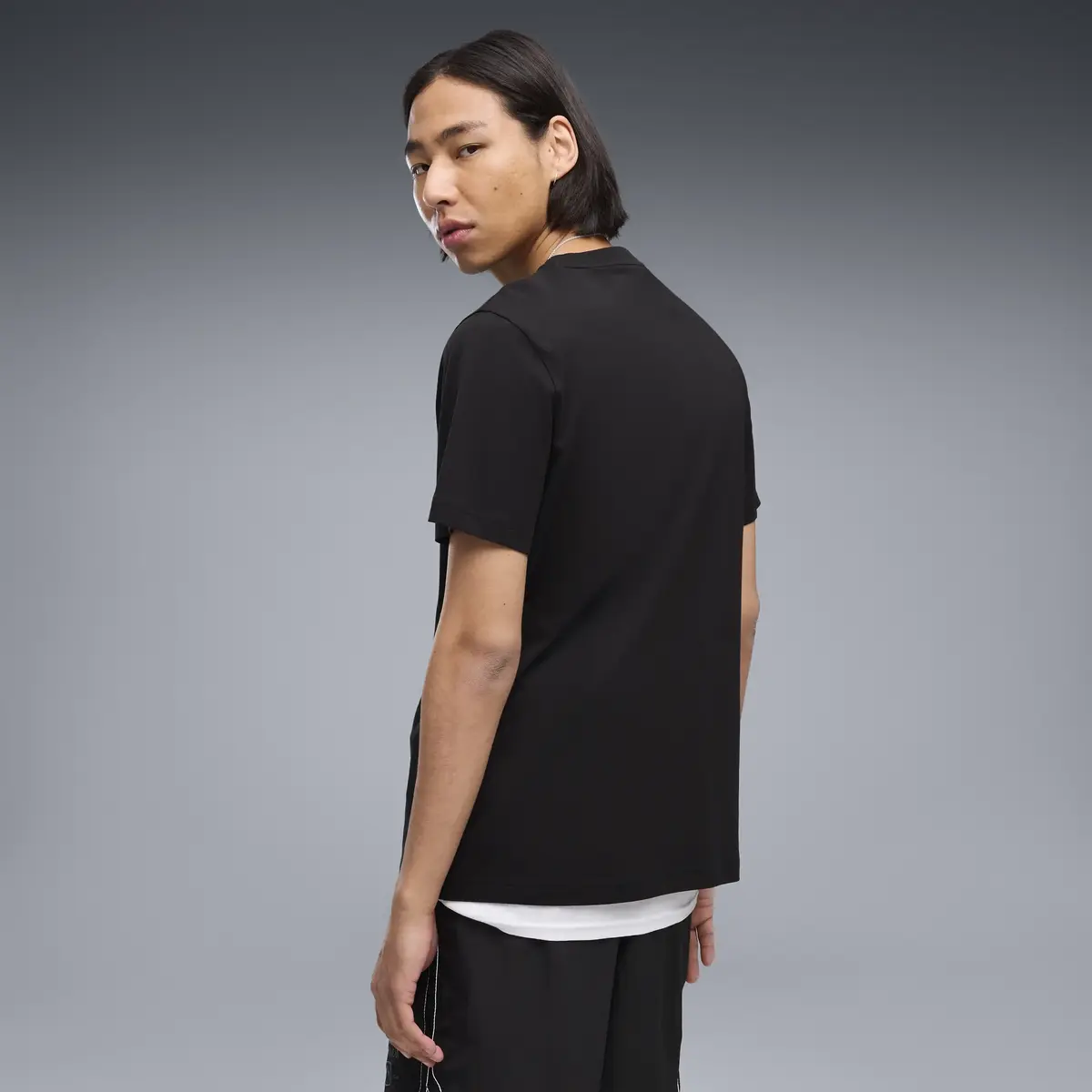 PUMA PUMA CLASS Graphic Tee Siyah Erkek T-Shirt