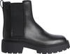Calvin Klein CHUNKY CHELSEA BOOT LTH Siyah Kadın Bot