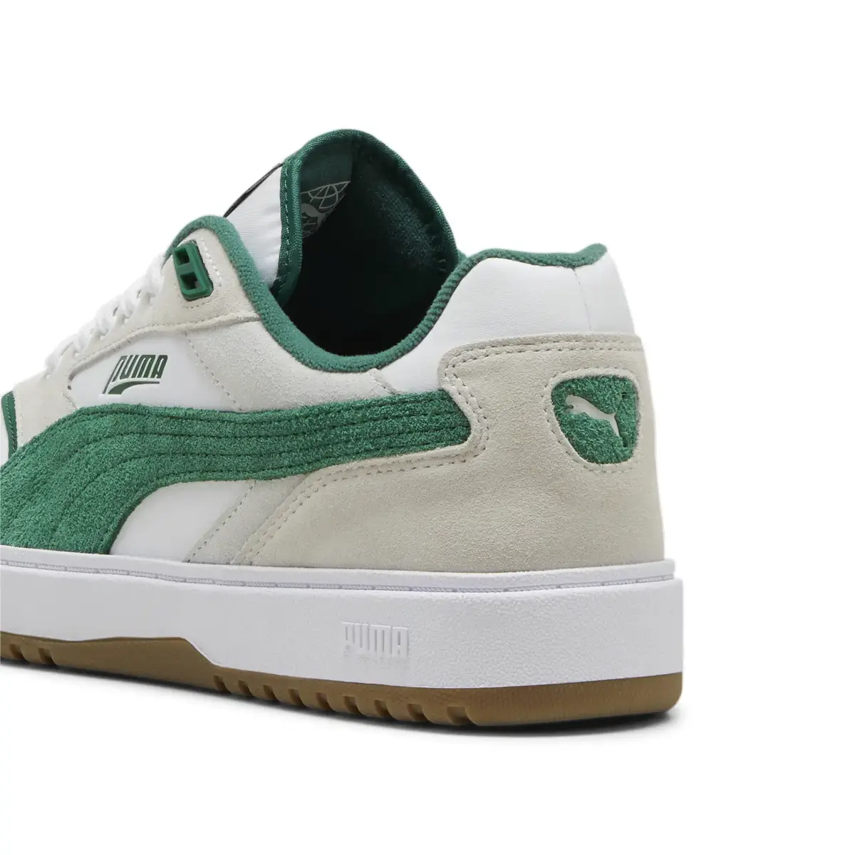 Puma Doublecourt PRM Beyaz-Gri Erkek Günlük Spor Ayakkabı