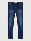 Tommy Hilfiger AUSTIN SLIM TPRD ASD Erkek Mavi Kot Pantolon