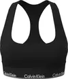 Calvin Klein MODERN SPORT MED SUP, UB1 Siyah Kadın Sütyen & Bralet