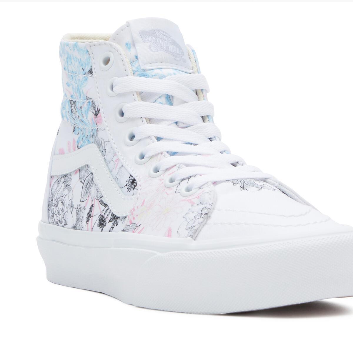 Vans SK8-Hi Tapered Beyaz Kadın Bilekli Günlük Spor Ayakkabı