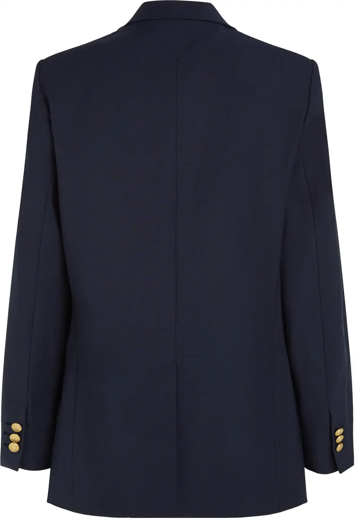 Tommy Hilfiger COOL WOOL RELAXED SB, C1G Lacivert Kadın Ceket