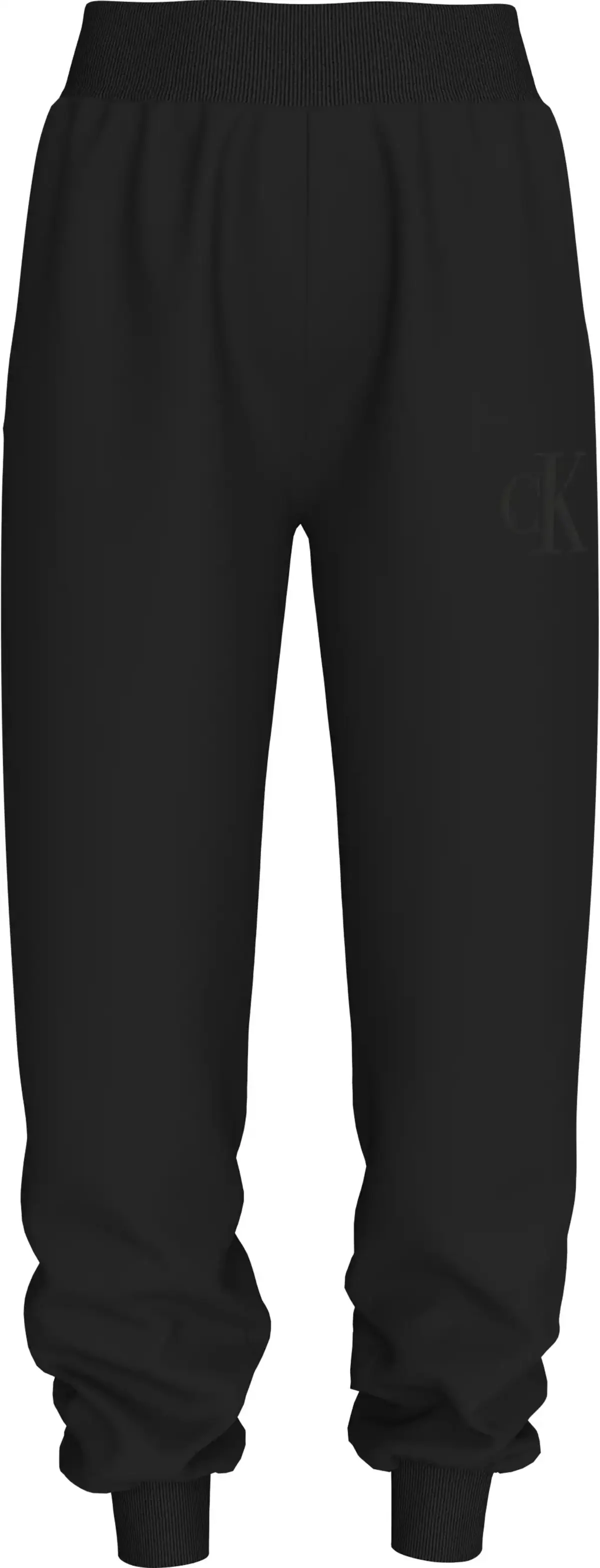 Calvin Klein RAISED EMBROIDERY CK, BEH Siyah Kadın Eşofman Altı